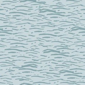 Blue Green Waves - Ocean Print