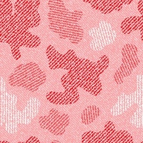 pink spotted camouflage denim texture