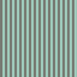 C005 - small scale pale teal and grey classic minimalist  two tone pinstripe  for kids apparel, nursery wallpaper, duvet covers, French country table linen and curtains.