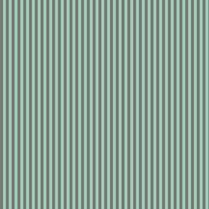 C005 - small scale pale teal and grey classic minimalist  two tone pinstripe  for kids apparel, nursery wallpaper, duvet covers, French country table linen and curtains.