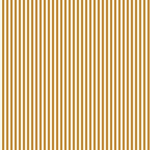 C005 - small scale warm mustard and off white boho classic minimalist  two tone pinstripe  for kids apparel, nursery wallpaper, duvet covers, French country table linen and curtains.