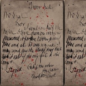 Jack the Ripper From Hell Letter