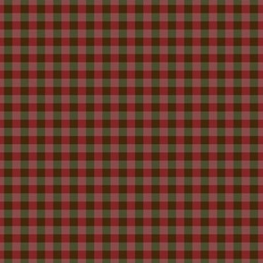 C005 - Small scale classic gingham checkerboard  - for kids apparel, children's clothes, wallpaper, duvet covers and French country tablecloths