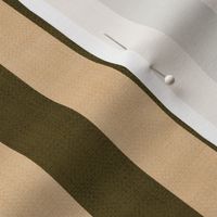 Textured Classic Stripes -  Beige Brown - Large