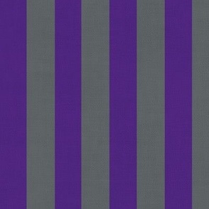 Textured Classic Stripes -  Dark Purple Dark Gray - Large