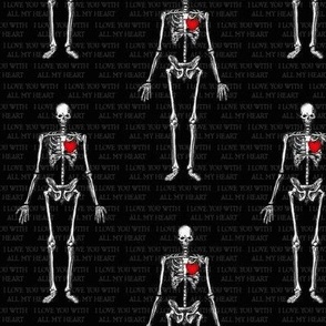 With all my heart skeleton