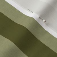 Textured Classic Stripes -  Light and Dark Green - Large