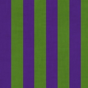 Textured Classic Stripes - Dark Purple Dark Green - Large