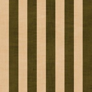 Textured Classic Stripes -  Beige Brown - Thin