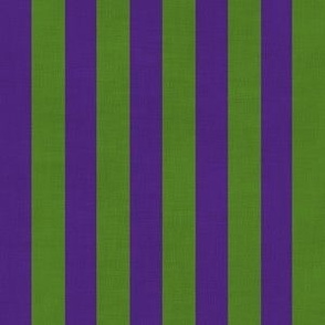 Textured Classic Stripes - Dark Purple Dark Green - Thin