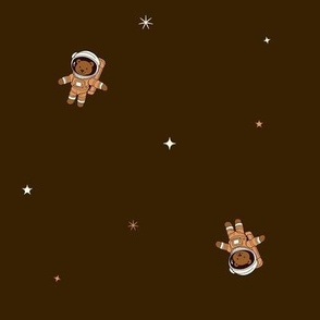 Bear Astronaut Brown