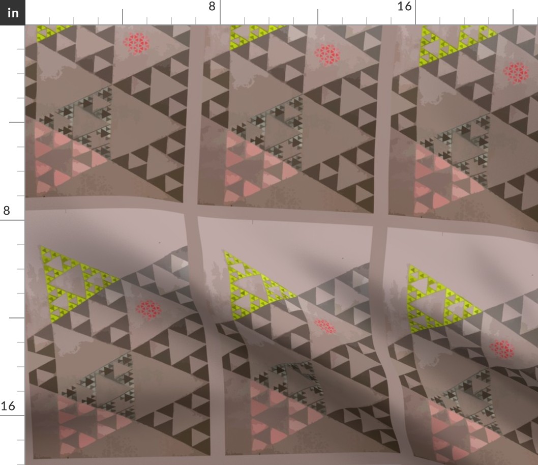 Pink Triangles: Quiltmaker Edition