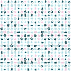 Star Bright (Turquoise and Pink -Big)