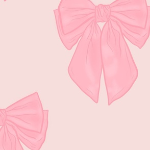 Pretty Pink Ribbon Bow