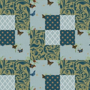 DESIGN 2 - PATTERNED QUILT COLLECTION (SUMMER TONES)