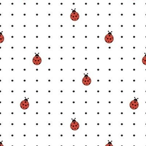 Ladybug Polka Dots
