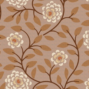 Elegant cottage rose pattern 2-11