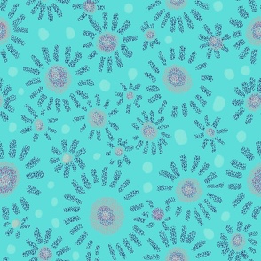 Flowers_Mint_Green