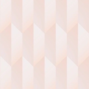 Shadow and Light Geometric Gradient in Blush Pink