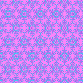 Liz_s_snowflake_print_blue_on_pink