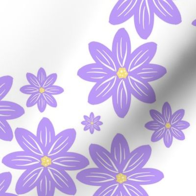 Lilac Daisies - Maxi