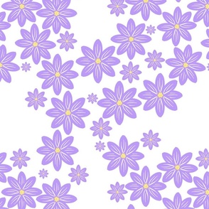 Lilac Daisies - Maxi