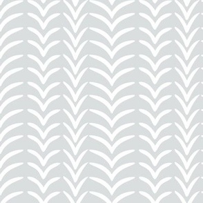 Fly over Fields  retro Gray, white, Warm Minimalism Coordinate -Small version