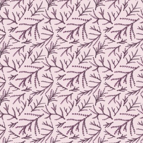 Winter Fern // Pink // 6