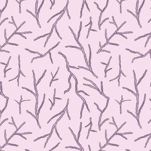 Winter Branches // Pink // 12