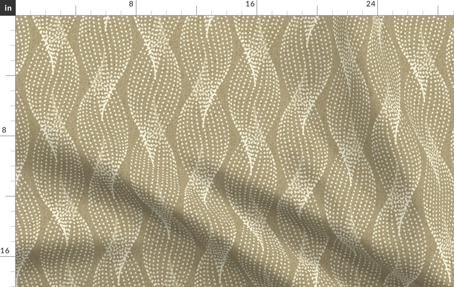 Cozy organic neutral wallpaper - medium scale