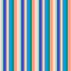 Colors of Maple / Falling Leaves colorful stripe med/small  
