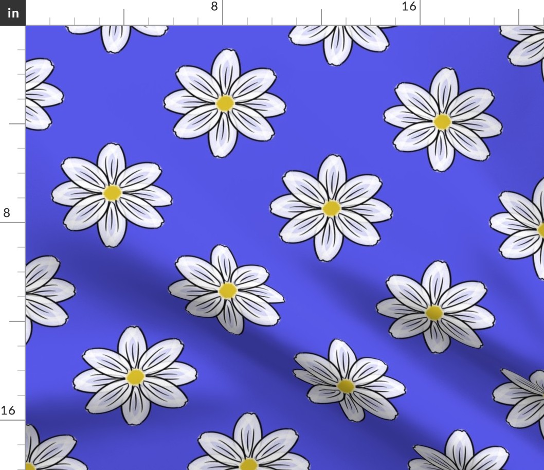 Daisies in Blue - Maxi