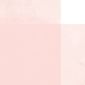 Jumbo // Sweet Soft Pink Watercolor Plaid on White