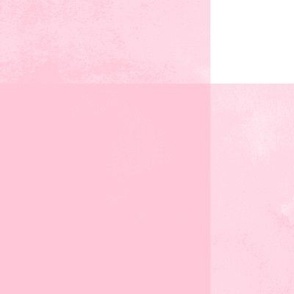 Jumbo // Sweet Carnation Pink Watercolor Plaid on White