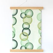 Big Blush Bubbles Elegance Bright Warm Minimalism Greens