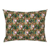 Frida Bubble Gum  Jungle Version in Green