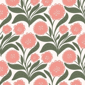 Spring into Bloom Pantone Peach Amber Large Client Request