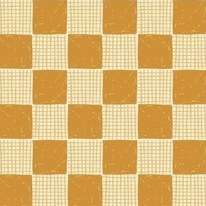 Checkered Checkers-Goldenrod