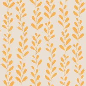 Wavy Leaves // Golden Yellow