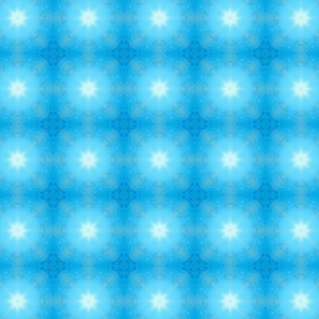 Sky Blue and Turquoise Pattern
