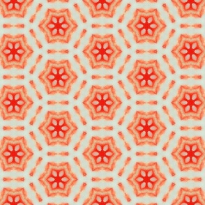 Orange and Cream Pattern