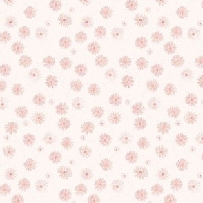 Small - Confetti Flowers - Dusty Pink 