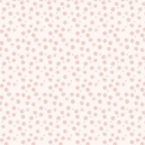 XS - Confetti Flowers - Dusty Pink Micro