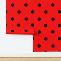 Black and red,polka dot,ladybug art