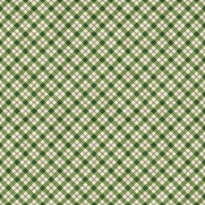 2024 Rococo Toile Plaid fresh green mix