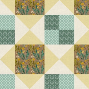 DESIGN 3 - PATTERNED QUILT COLLECTION (FALL TONES)