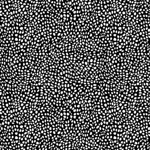 cheetah dot pattern_black&white