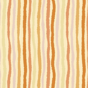 (M) Sand desert stripes warm minimalism - yellow 