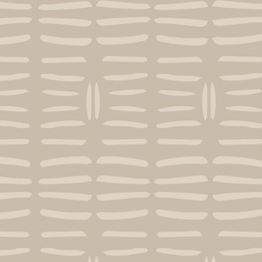 Warm Organic Stripes Shiitake Sherwin Williams