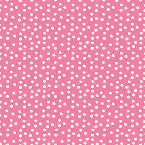 spots in hot pink large